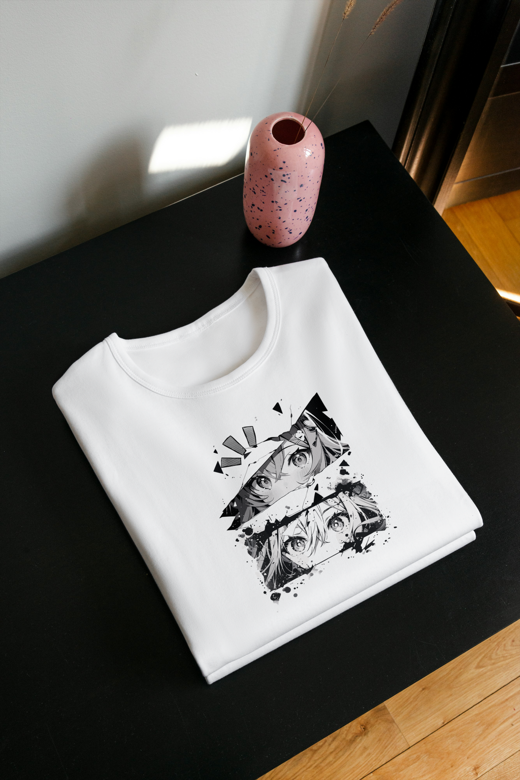 Girl Anime Half Sleeve T-Shirt