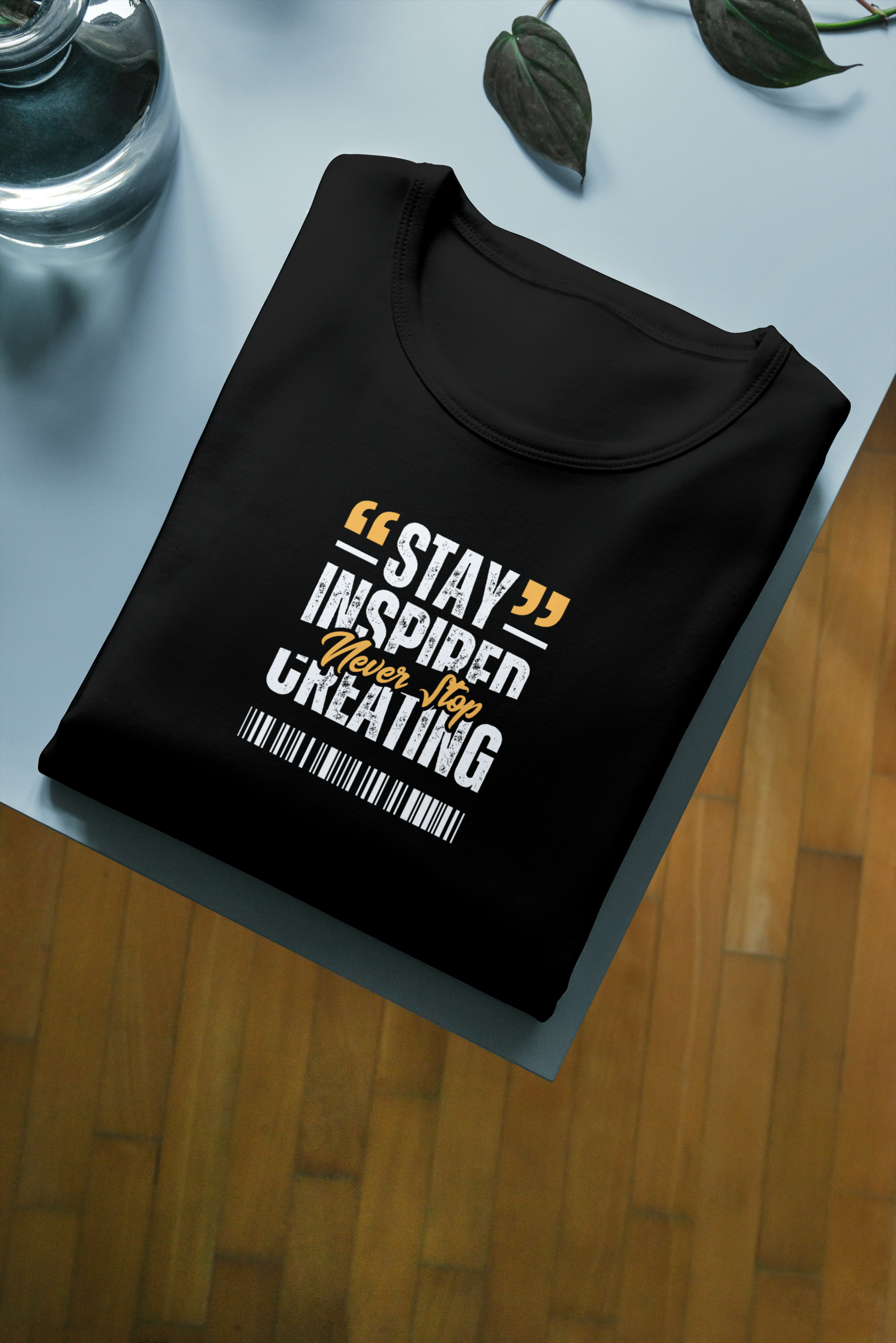Stay Inspired Half Sleeve T-Shirt