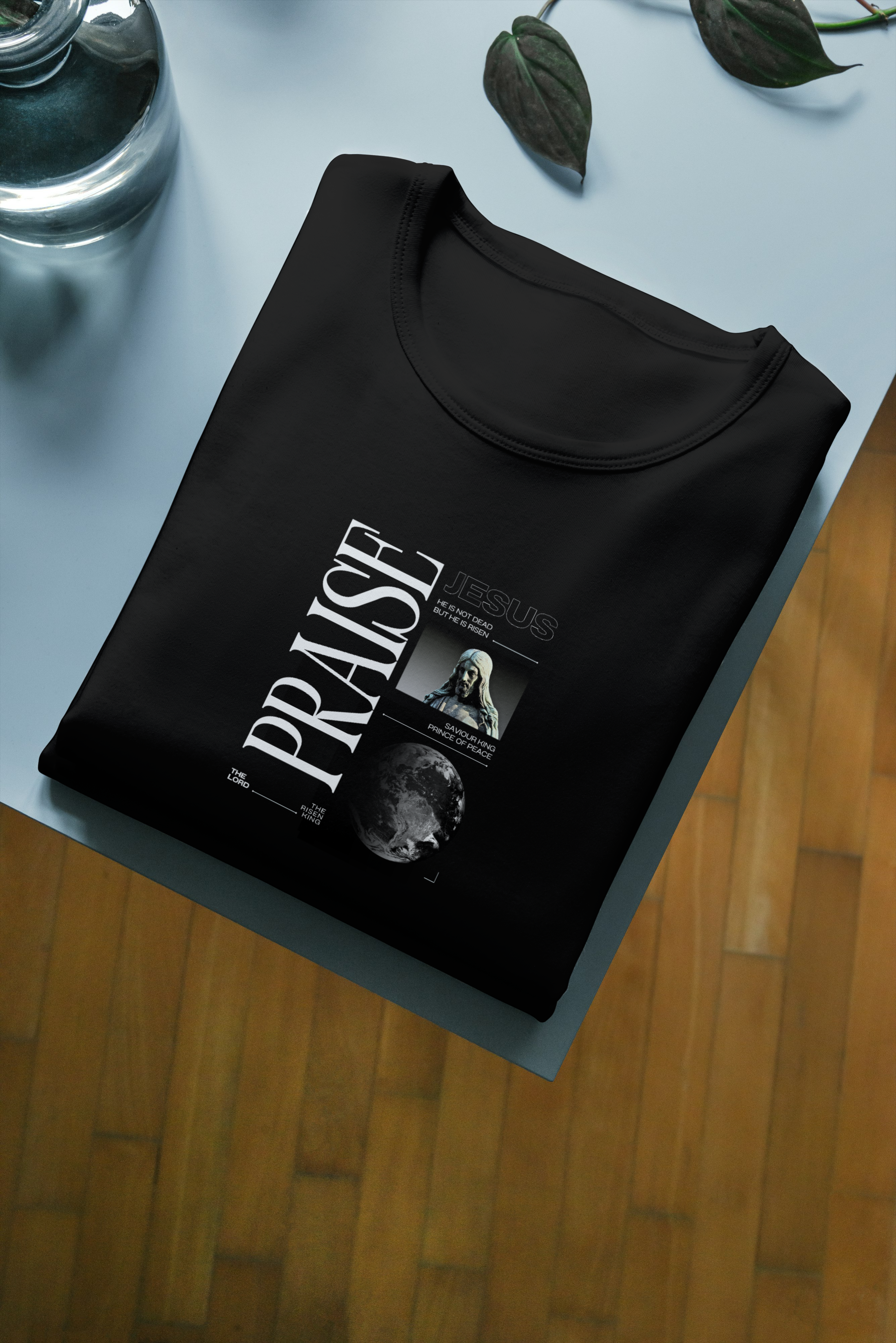 Praise Typography Half Sleeve T-Shirt